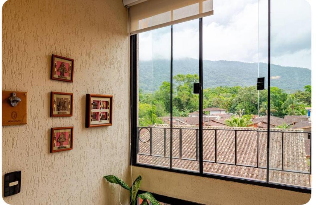 Apto Ubatuba Home - Centro C Vista Bagian luar foto
